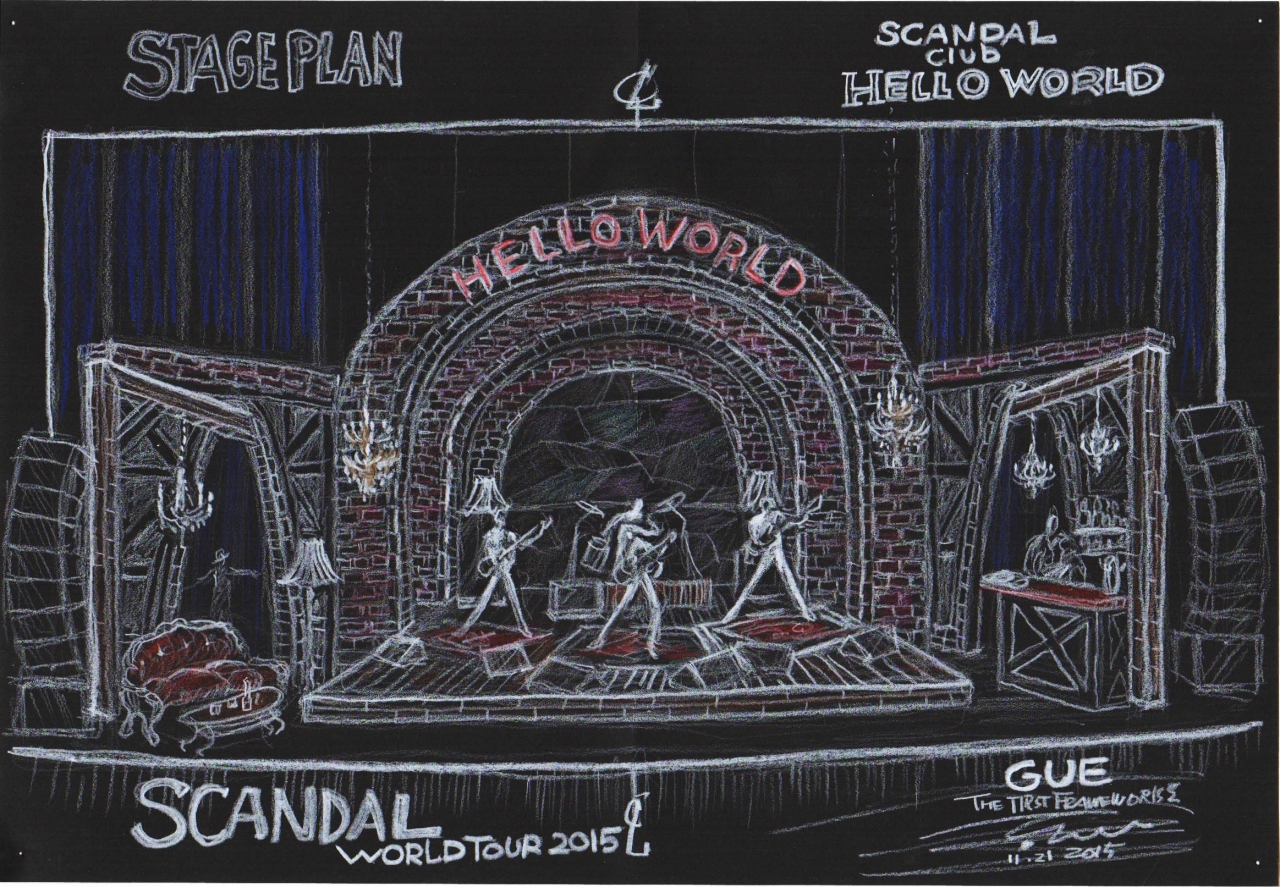 SCANDAL 2015 絵